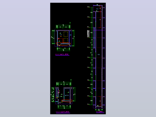 CAD建筑施工修建图纸3
