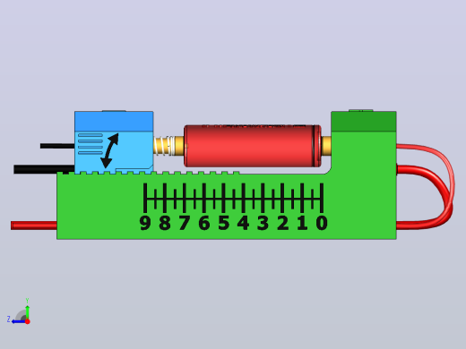 测量电池容量four-wire-carriage-for-measuring-battery-模型格式为 stp stl右视缩略图