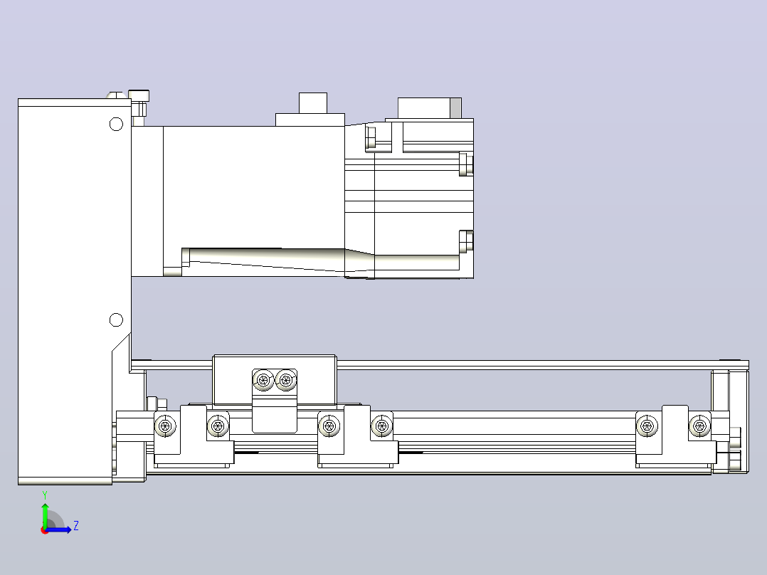 钢基模组TPA-KNR-4002C-150A1-MU-H1S2左视图
