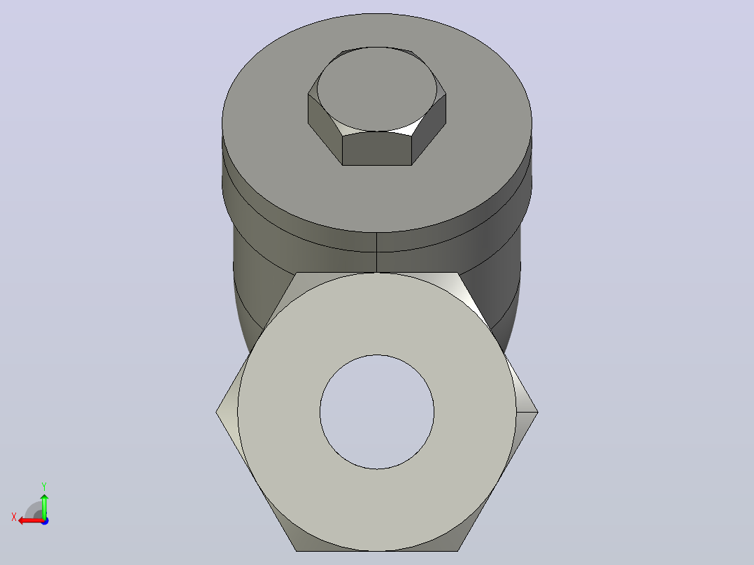 SY11C-H10～H25 Y型过滤器[20]后视图