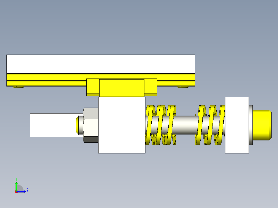 薄膜压装夹具X_T左视图