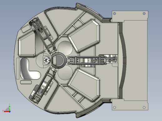 并联机器人delta-robot-6-axis-packaging-assembly-m-1ia-0-5a STP后视缩略图