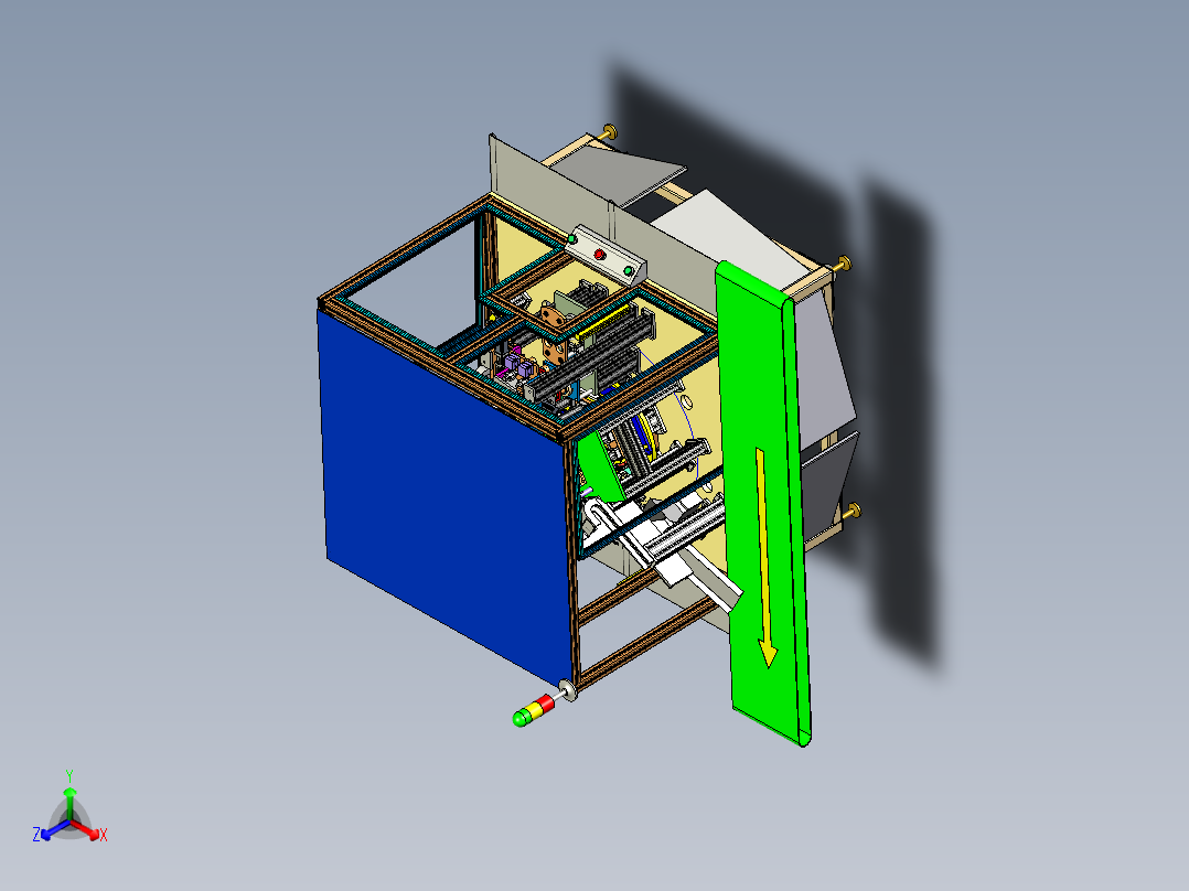 电动牙刷手柄自动装配机