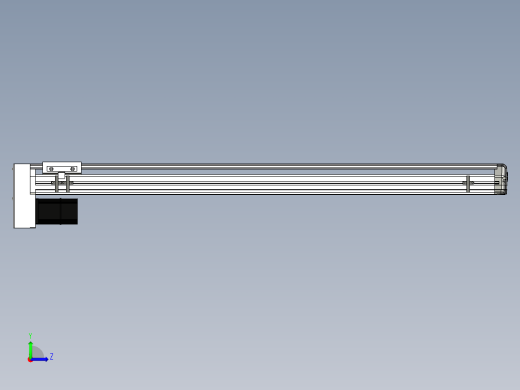 Toyo东佑达直线模组-ETH13-950-BM-200W左视缩略图