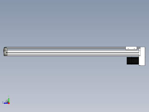 Toyo东佑达直线模组-ETH13-950-BM-200W右视缩略图