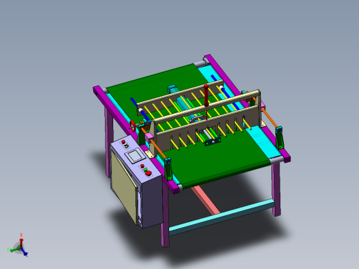 202包装线胶袋码跺