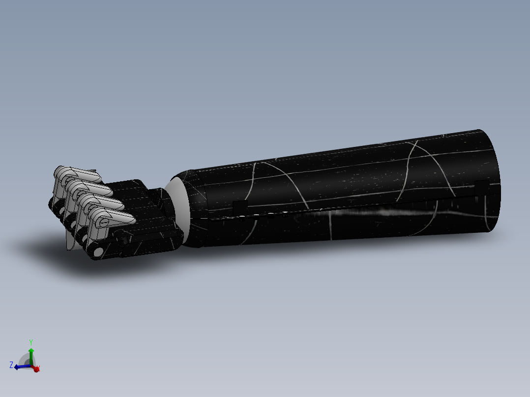 仿生机器人 手臂 手掌 三维模型3D