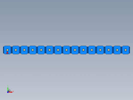 彩色公头100mil（2.54mm）系列-DS1021_blue_1x15p_100mil_Type1_rev1.0前视缩略图