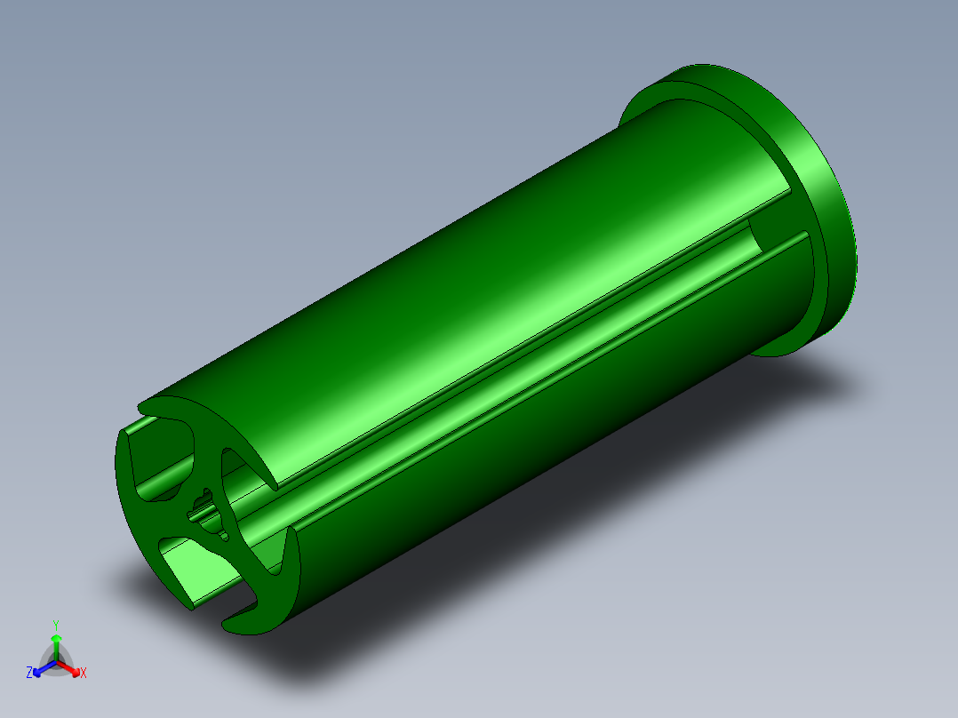 转子片冲孔落料复合模（CAD图+UG三维）