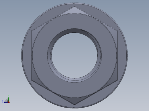 法兰螺母-10-FN.SLDPRT右视缩略图