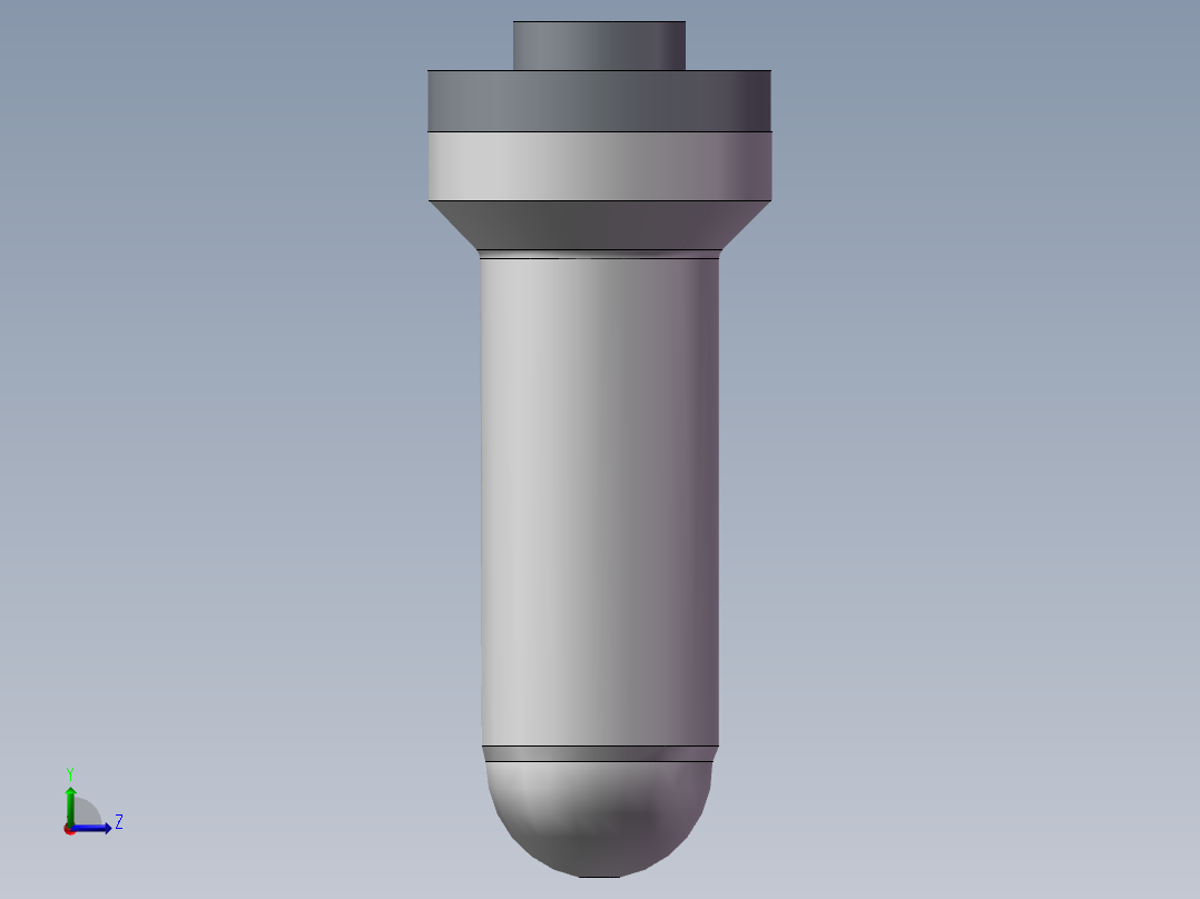 高压容器密封结构疲劳强度的有限元分析左视图
