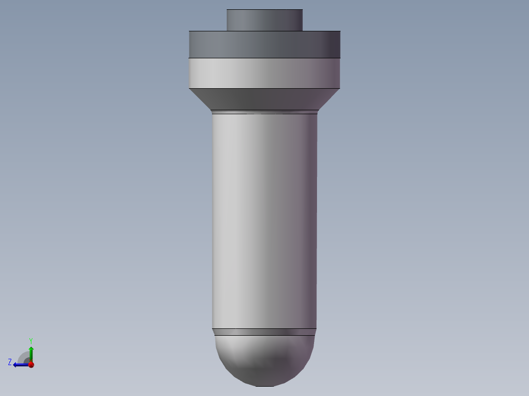 高压容器密封结构疲劳强度的有限元分析右视图