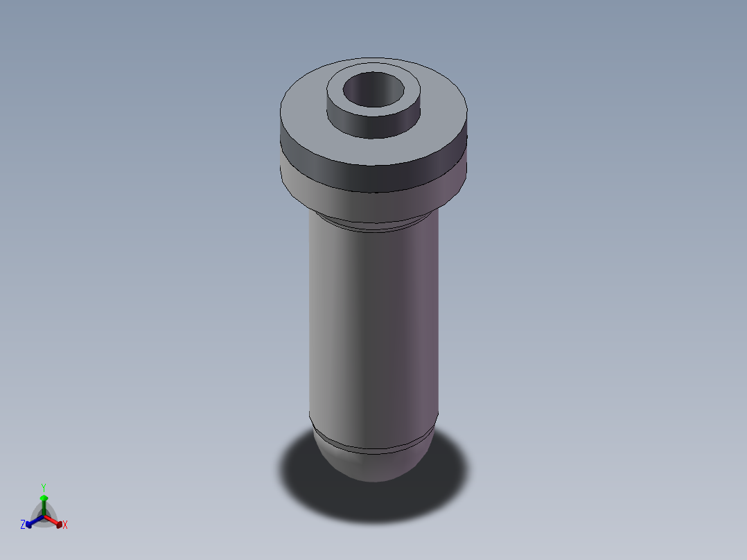 高压容器密封结构疲劳强度的有限元分析正等轴测图