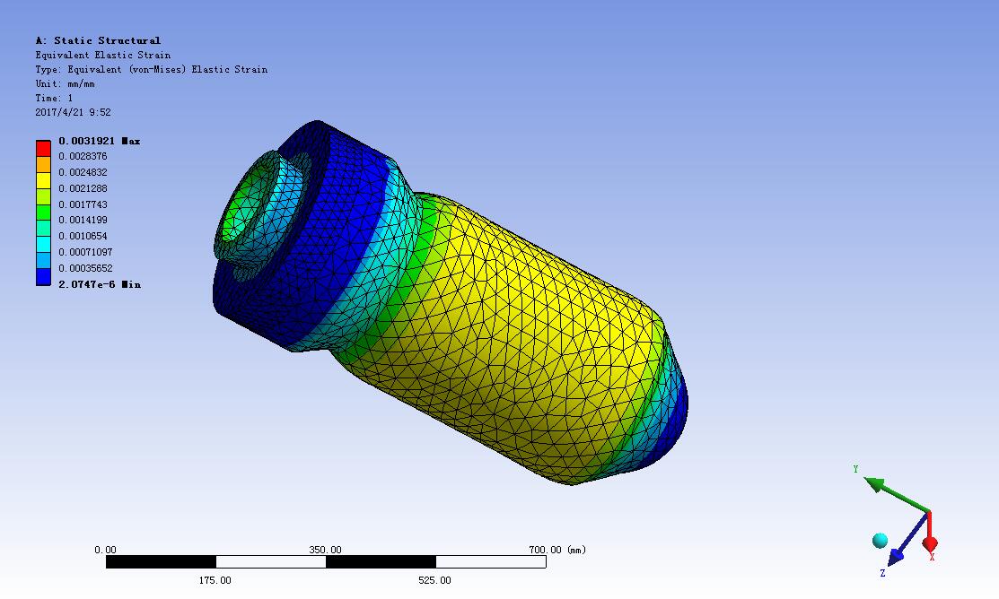 高压容器密封结构疲劳强度的有限元分析