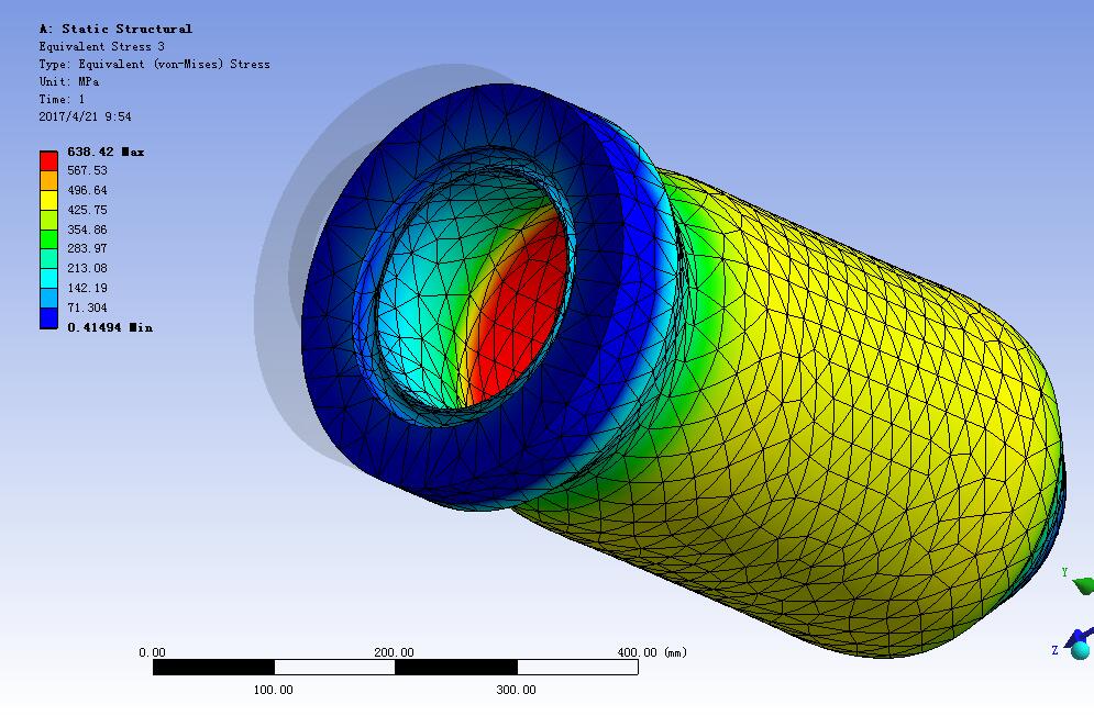 高压容器密封结构疲劳强度的有限元分析
