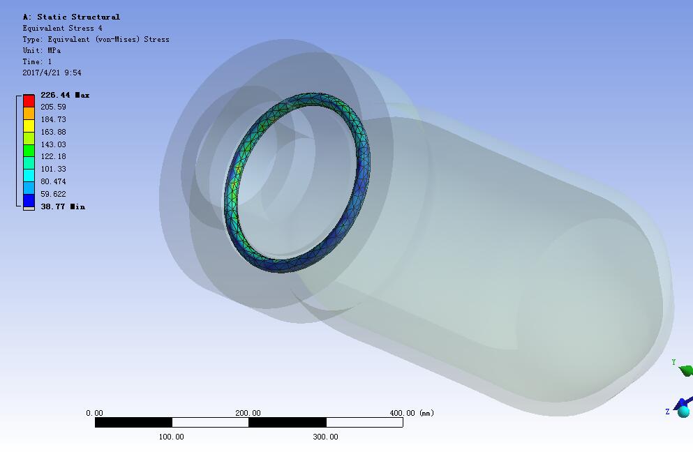 高压容器密封结构疲劳强度的有限元分析
