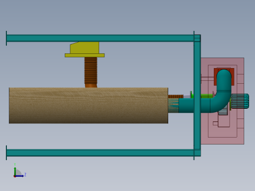 工业除尘器左视缩略图