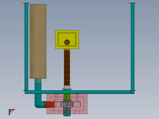 工业除尘器俯视缩略图