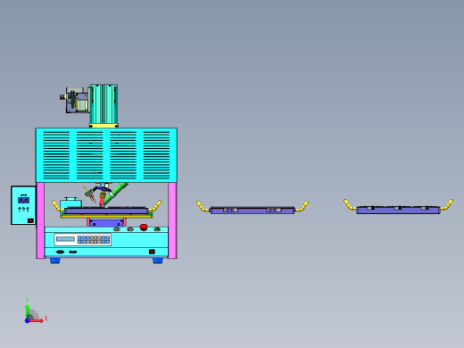 300三轴半自动焊锡机前视缩略图