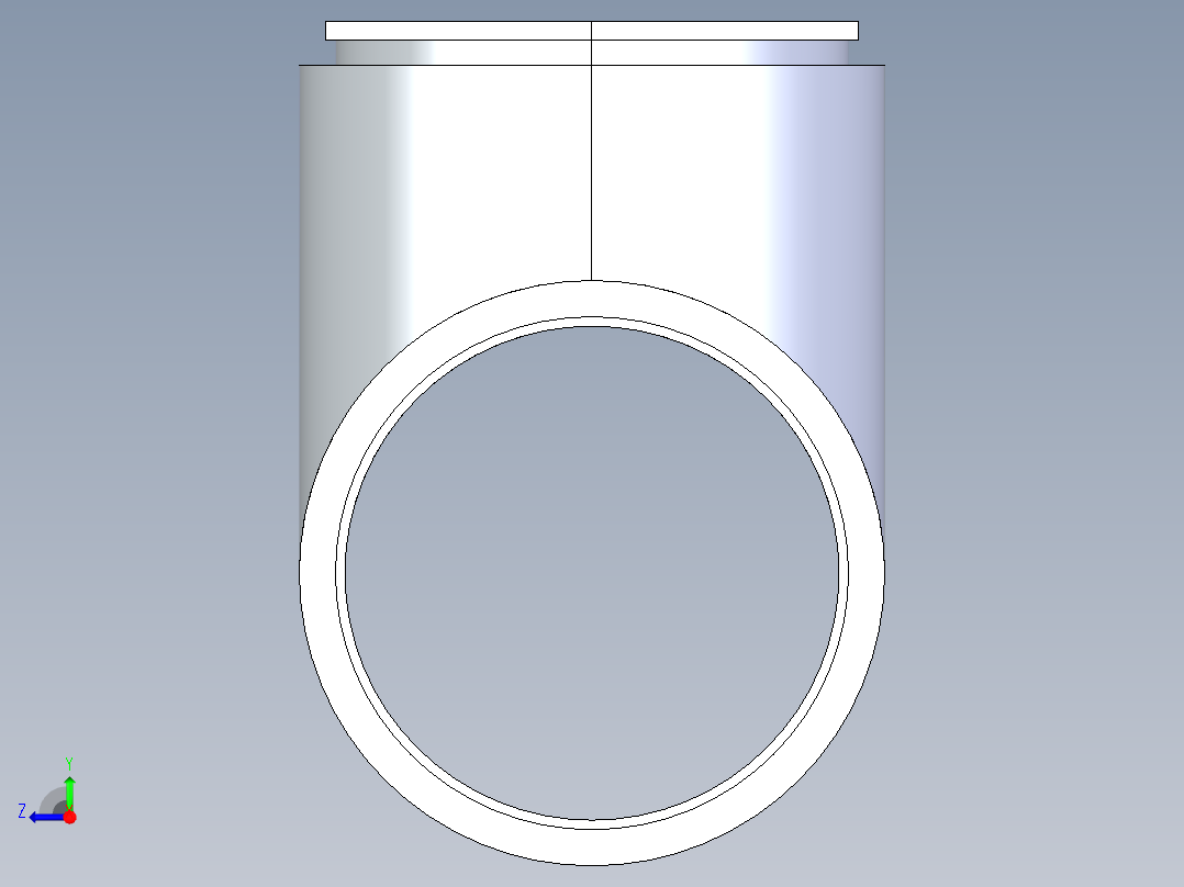 船舶管路系统SeaCor_Molded_ReducingTee_SxSxS_37J201530_6in x 3in右视图