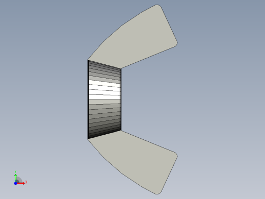蝶形螺母前视缩略图