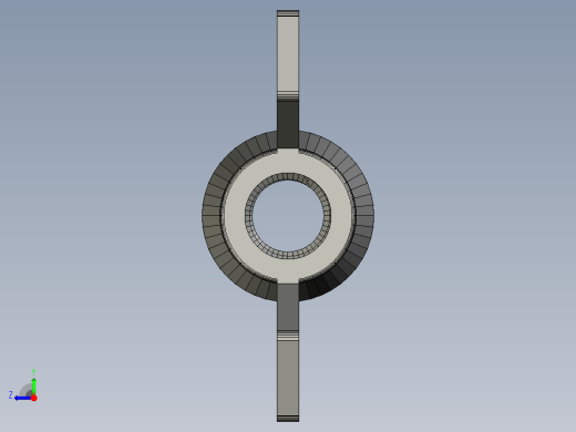 蝶形螺母右视缩略图