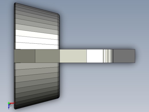 蝶形螺母俯视缩略图