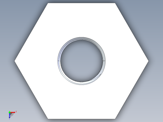 聚氯乙烯配件17-Sch80_ReducerBushing_FPTxSPIG_838-209_1.5in x 0.5in俯视缩略图