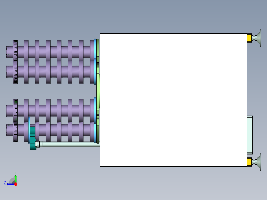 6工位旋转料仓1517722==50右视图