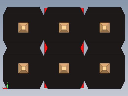 带跳线的排针-pinheader 2x3 and 1m jumper后视缩略图