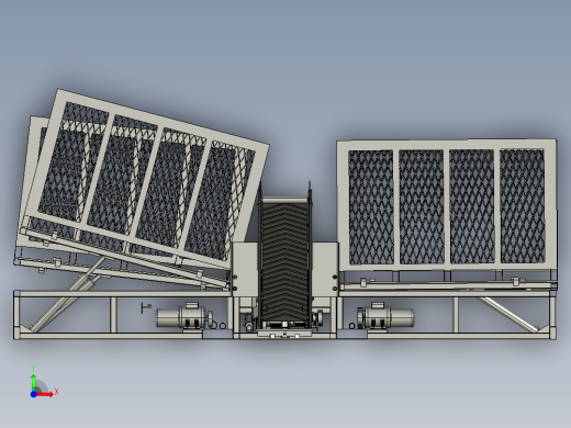 4托盘种薯中间供给装置总装前视缩略图