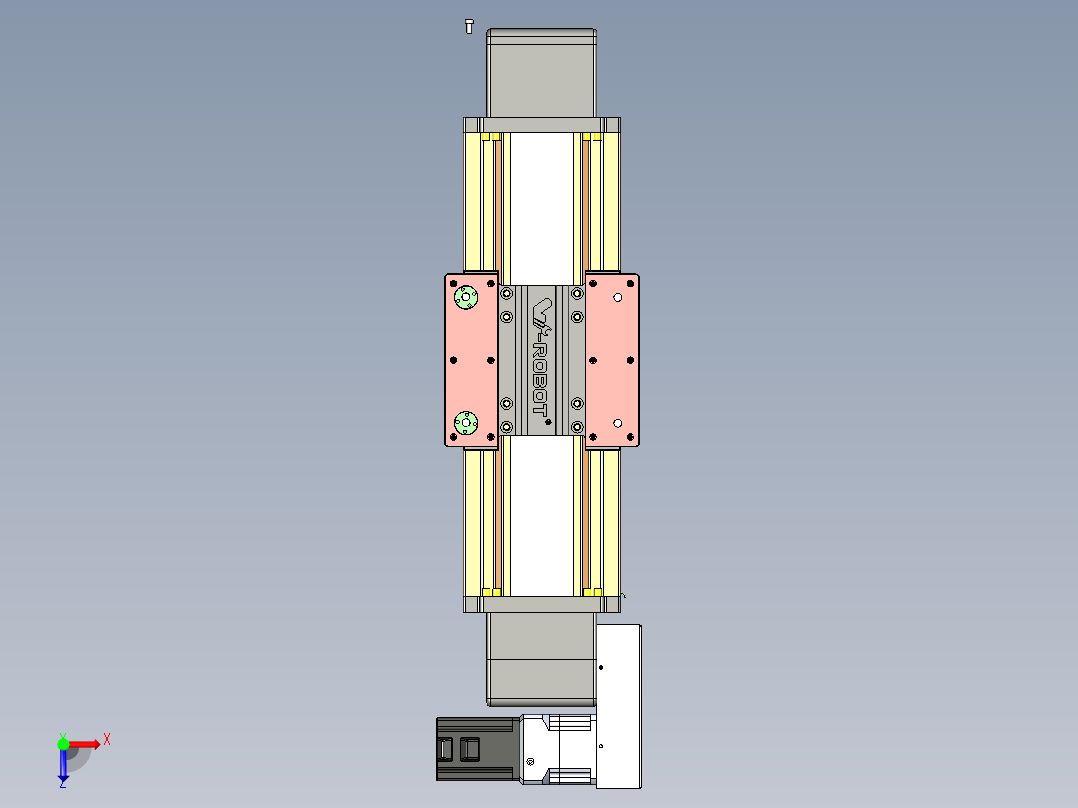 威洛博一般环境皮带-EB20-L224-S300-A1-ZP100-M3-L4-5K俯视图