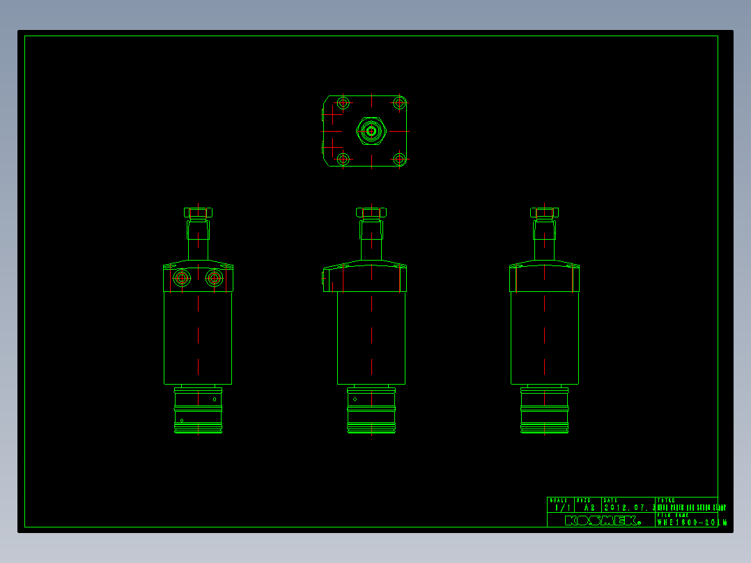 KOSMEKWHE1600-2GLM多系列多零件图纸模型多系列多零件图纸模型