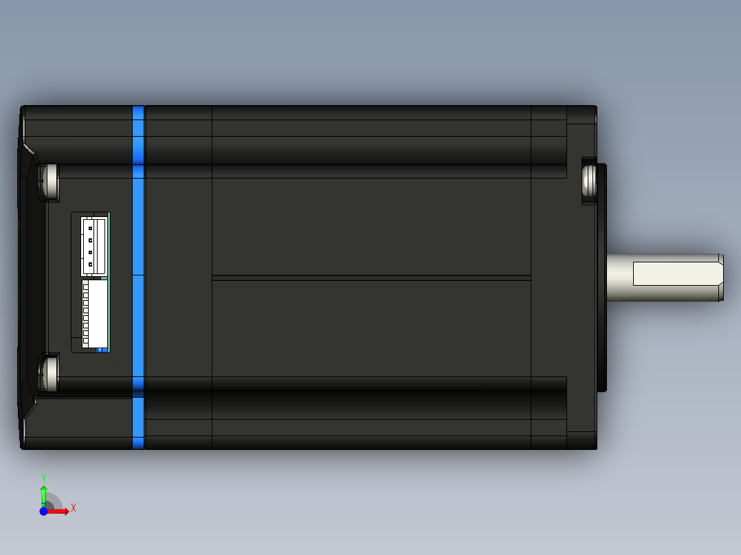 步进电机NEMA 23（iCS-2323）前视图