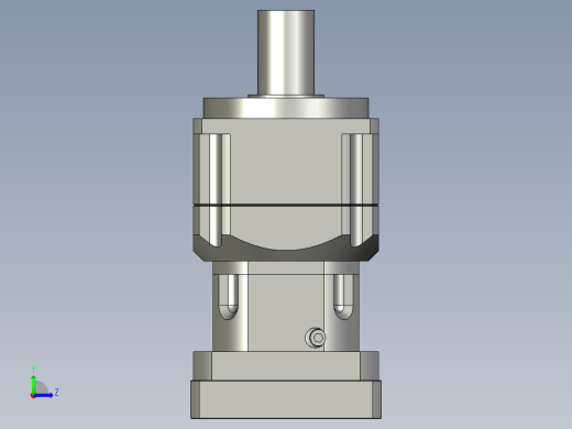 斜齿PGH180T-L2 48-180-215-M12-14B LR120.STEP左视缩略图