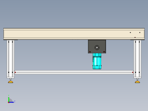 LE-同步带滚筒输送线左视缩略图