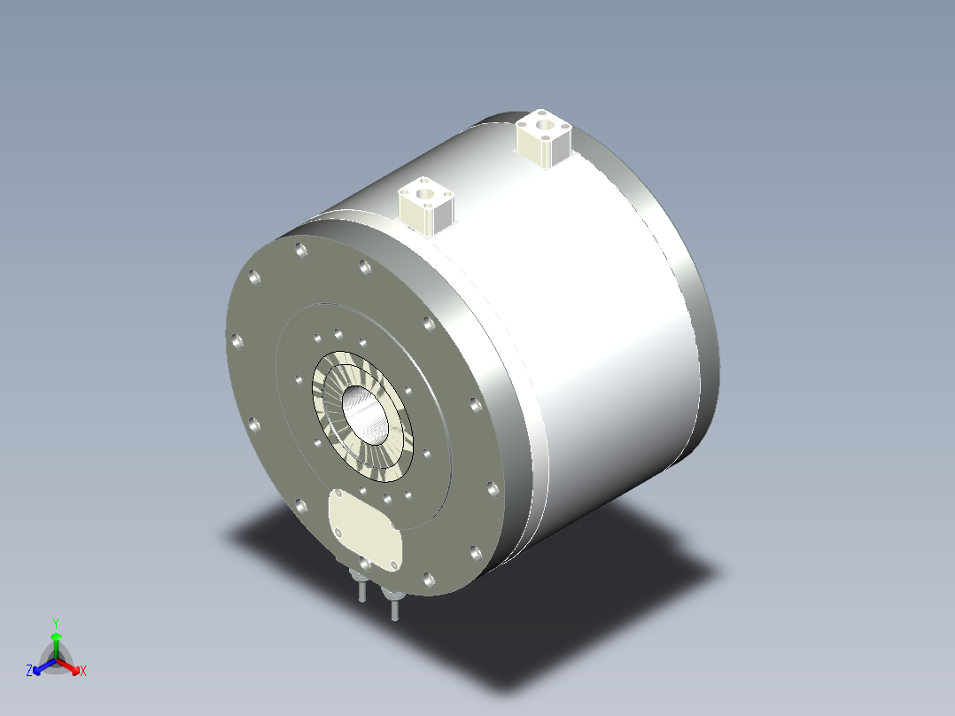 240-600直驱电机主视图