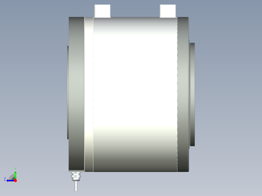 240-600直驱电机右视图