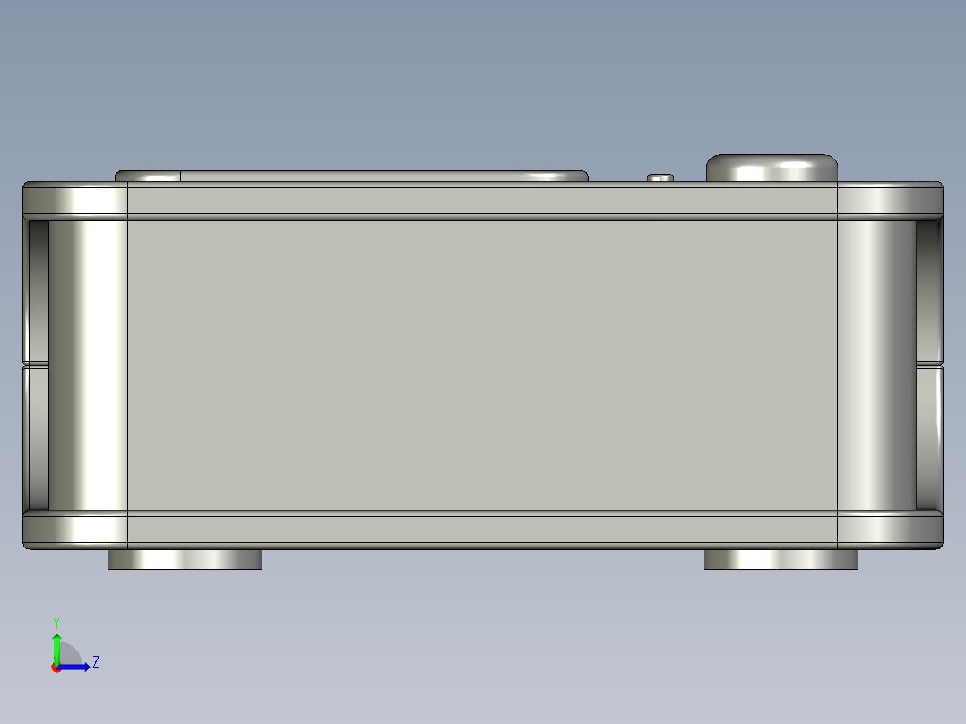 插座插排电排插牌多孔插板开关插座左视图