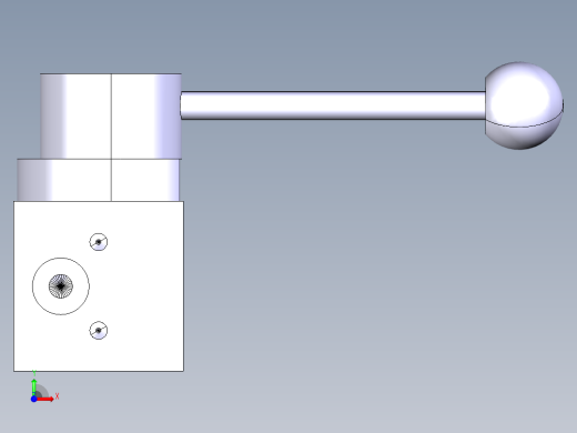 德克斯TUNKERS气缸数模T6_22_Schubstangenspanner_TUENKERS前视缩略图