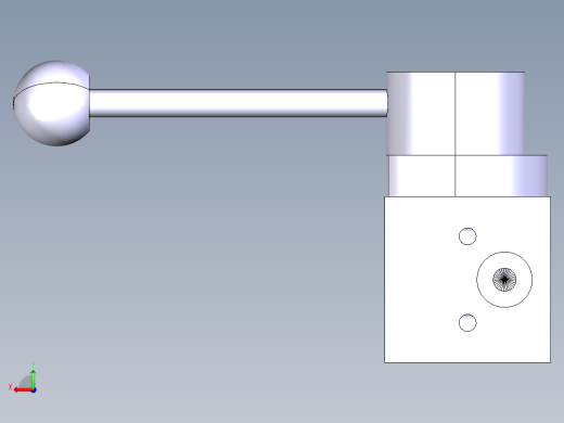 德克斯TUNKERS气缸数模T6_22_Schubstangenspanner_TUENKERS后视缩略图
