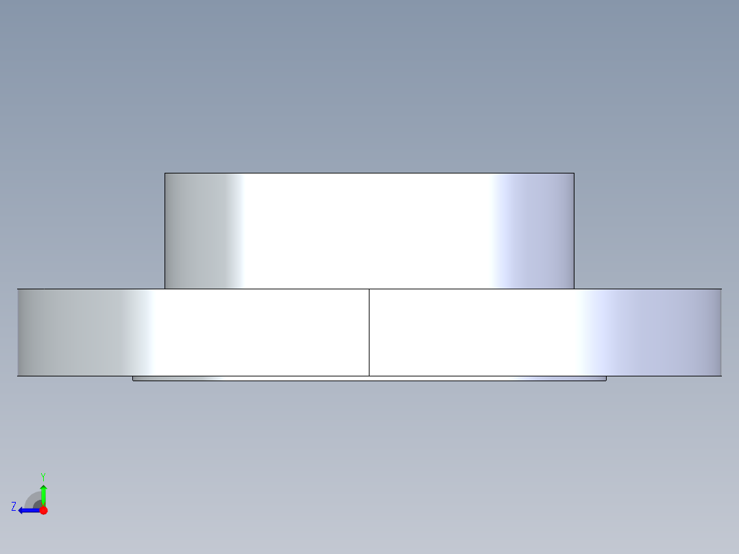 CPVC管件26-Sch80_Flange Vanstone_SOC_9854-040_4in右视图