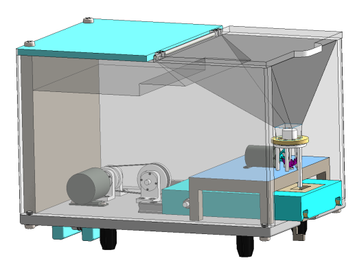 观赏鱼自动投食器装配图三维+装配图缩略图