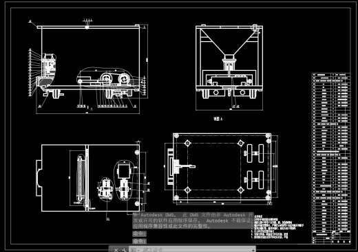 观赏鱼自动投食器装配图三维+装配图缩略图