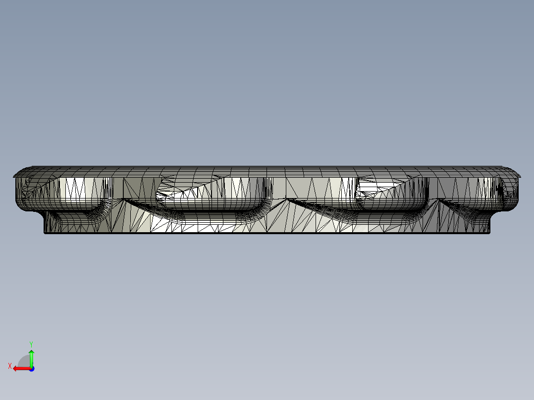 饮料杯垫后视图