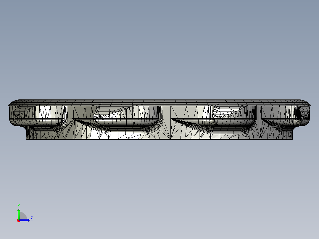 饮料杯垫左视图