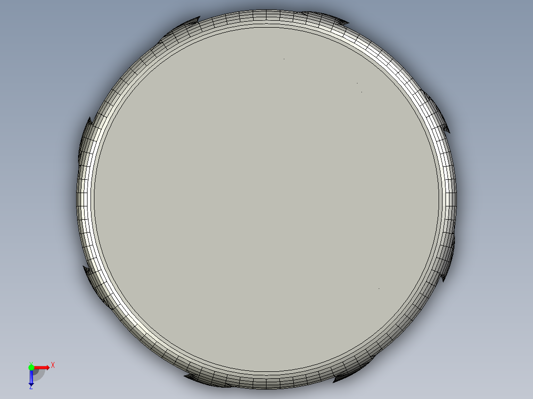 饮料杯垫俯视图