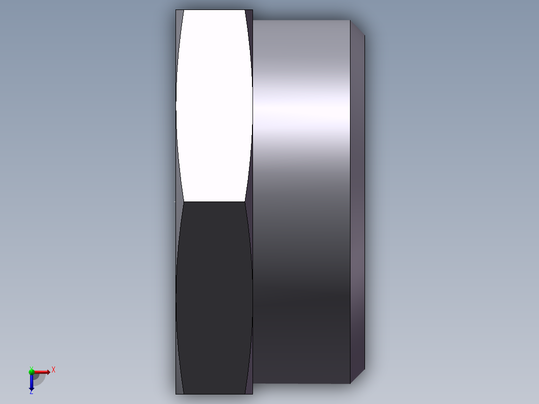 堵头 4C+4D 管端堵、4C-52俯视图