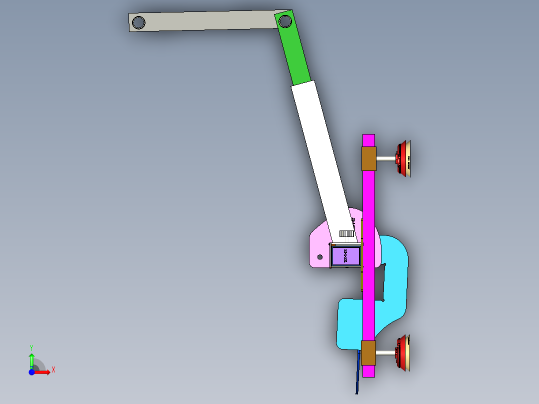 A3003538-真空板起升机吸盘前视图
