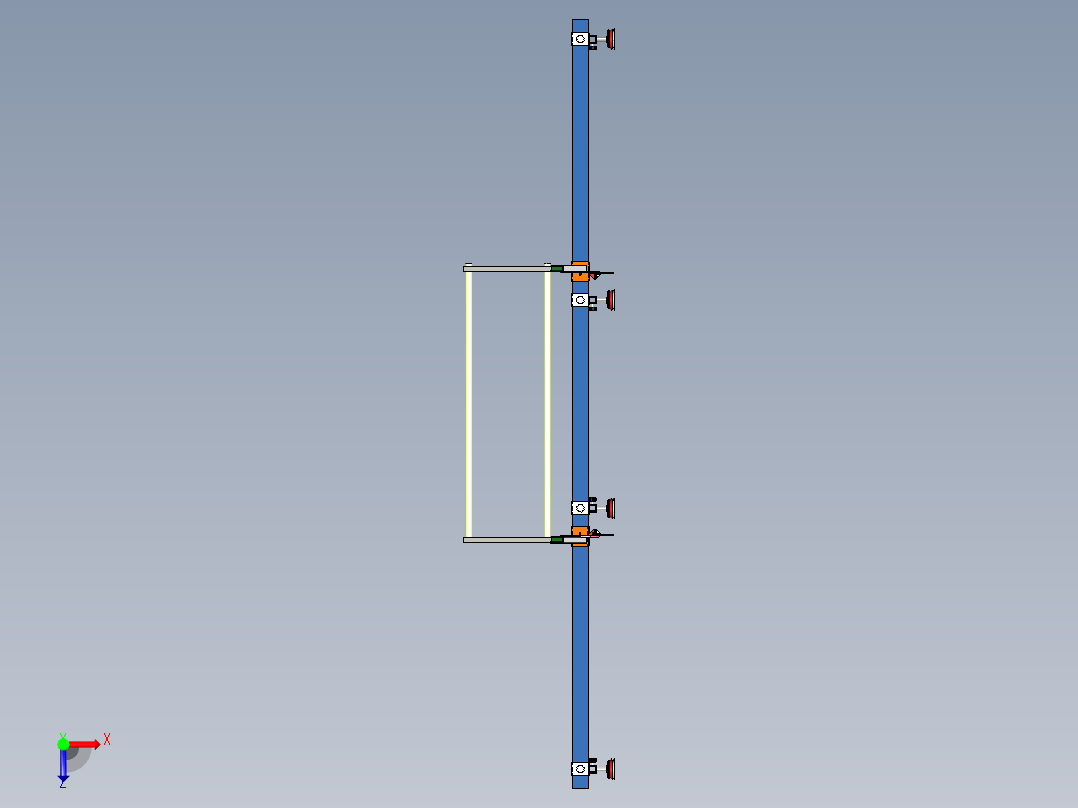 A3003538-真空板起升机吸盘俯视图